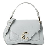 Coccinelle C-Me Schultertasche Leder 23,5Cm #COC-E1SSL180201 (Snow)