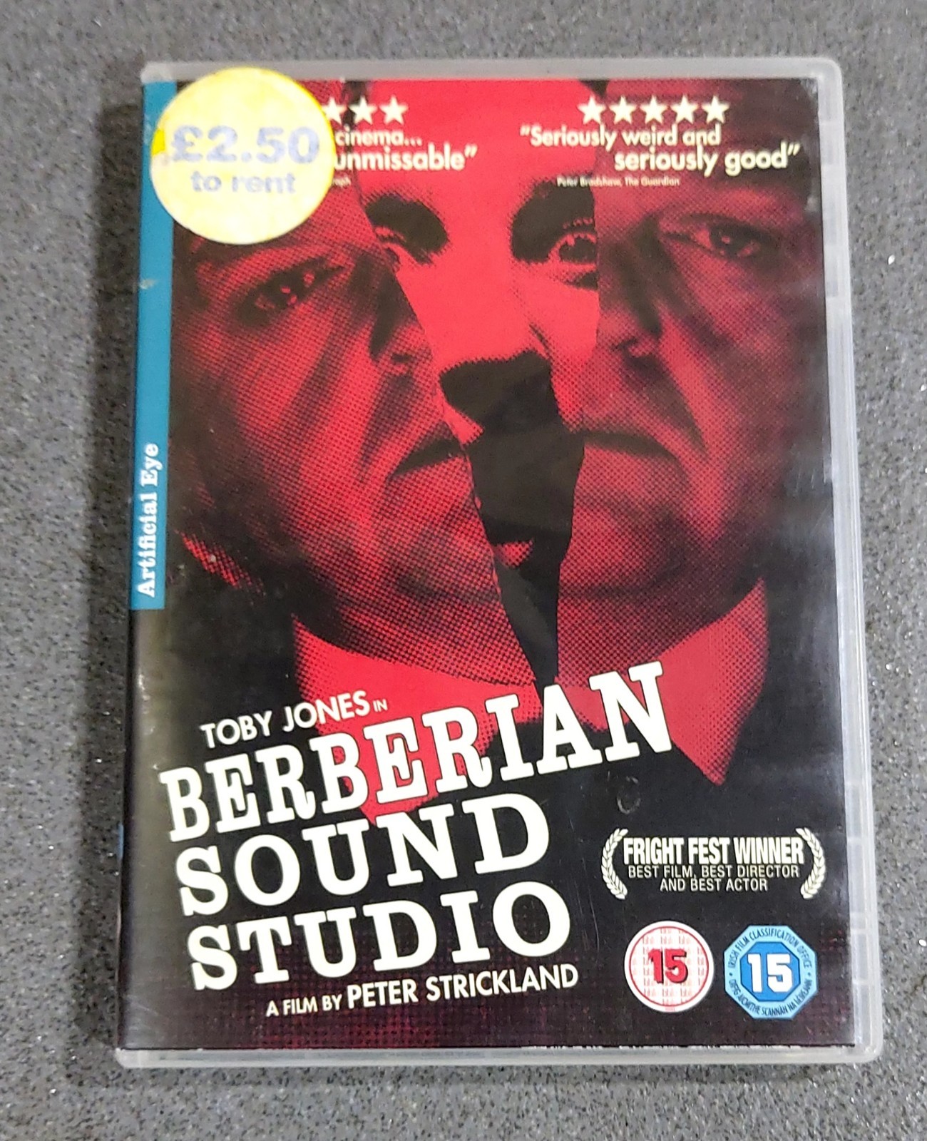 Berberian Sound Studio - DVD - Toby Jones, Strickland (DIR) cert 15