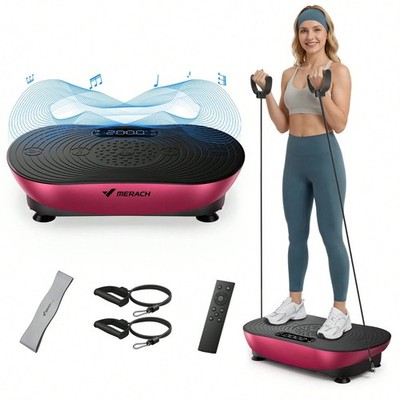 MERACH V33 Vibration Plate Lymphatic Drainage Weight Loss LED Touch Bluetooth