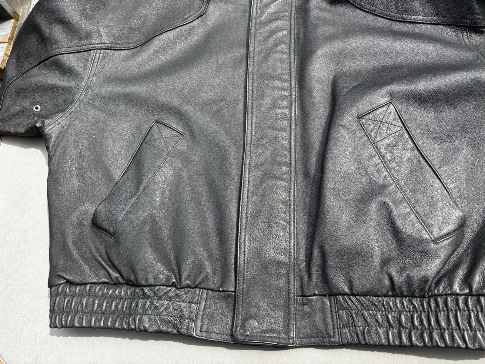 Authentic Winlit Vintage Extra Large Leather Jack… - image 5