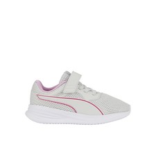 PUMA Transport Block Ac Slip On Youth Girls Grey Sneakers Casual Shoes 38970203