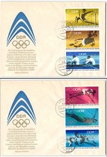 German Democratic Republic #1370-1373 FDC, 1972