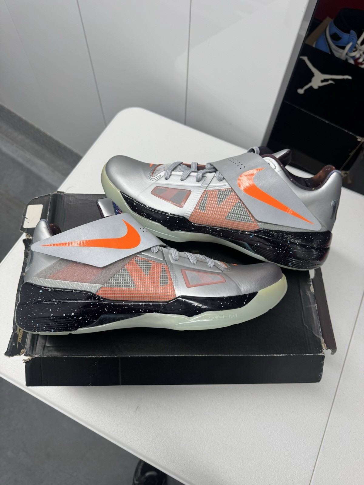Nike Men's Zoom KD 4 Galaxy 2024 Basketball Sneakers Size 13