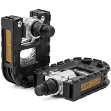 Fahrradpedale klappbare Aluminium Kunstharz Pedale für Mountainbike City Trek...