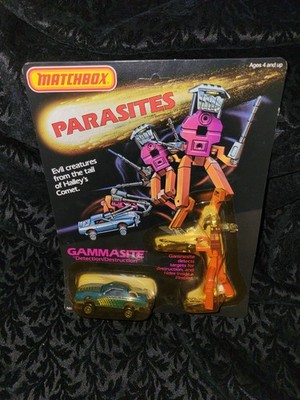 NEW Vintage 1985 Matchbox Parasites Gammasite Detection Destruction Firebird MOC