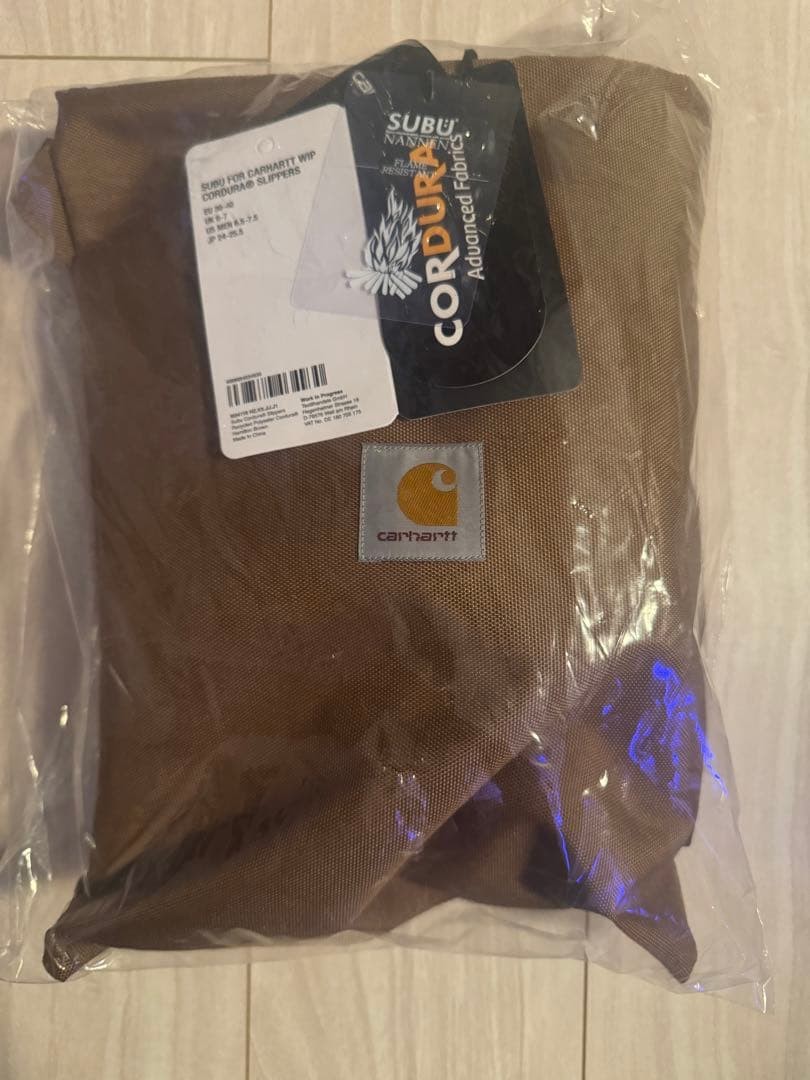 Men 7.5US Carhartt Shoes Subu X Wip Slippers Size 1 Limited Edition VHTF Popular