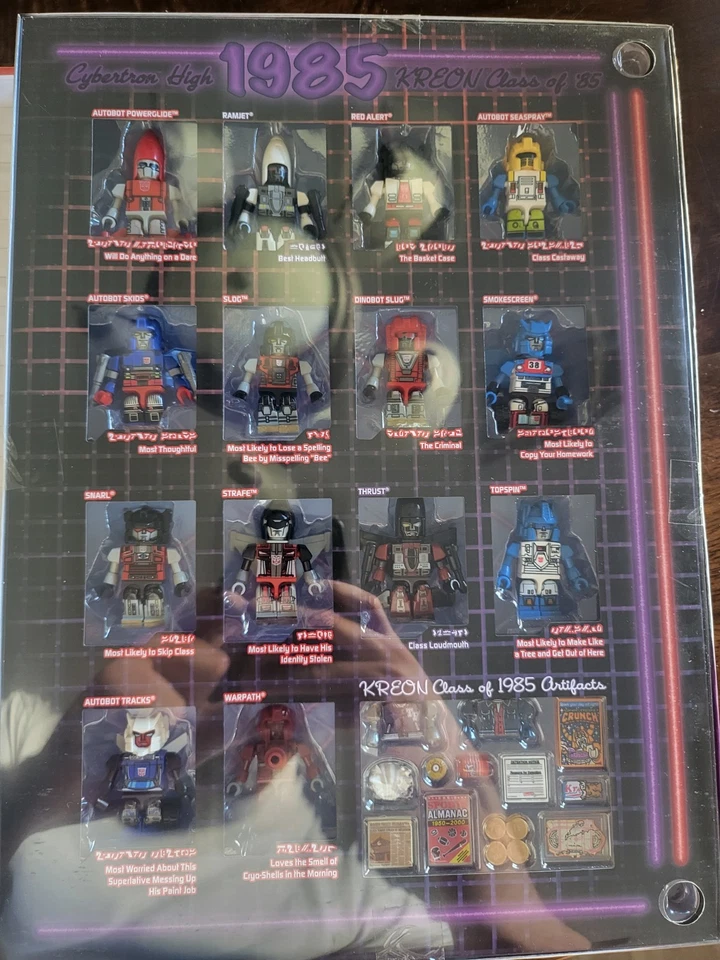 SDCC 2015 Transformers Exclusive Kre-o Kreo Cybertron Class of 85 NEW MISB! - Image 4 of 4