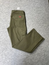 Dickies Cargo Work Trousers, Casual, Skate Green Men’s Pants W34 L29