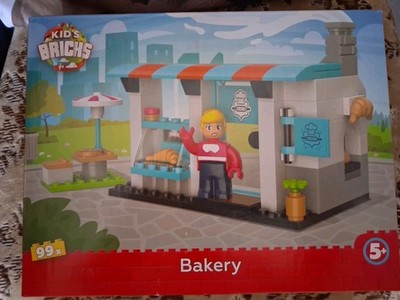 KID'S BRICKS Bäckerei - Klemmbausteine Set BAKERY | 99-teilig NEU & OVP