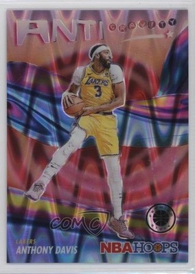 2023 NBA Hoops Premium Stock Anti-Gravity Red Seismic Prizm Anthony Davis 1nr7
