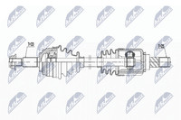 Antriebswelle NTY NPW-NS-108 FüR Nissan Micra 3 K12 Note E11 NE11 160