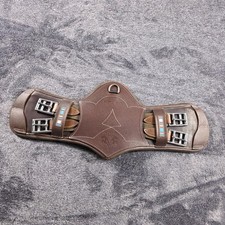 Voltaire Short Anatomic Girth 40-16 Chestnut Brown Leather Dressage Aztec