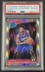 SHAI GILGEOUS-ALEXANDER PSA 10 2018-19 DONRUSS OPTIC #162 ROOKIE SHOCK PRIZM RC
