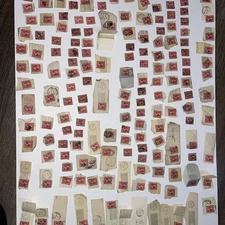  Lot Of 276ct United States George Washington 2 Cent Red Vintage Stamps History 