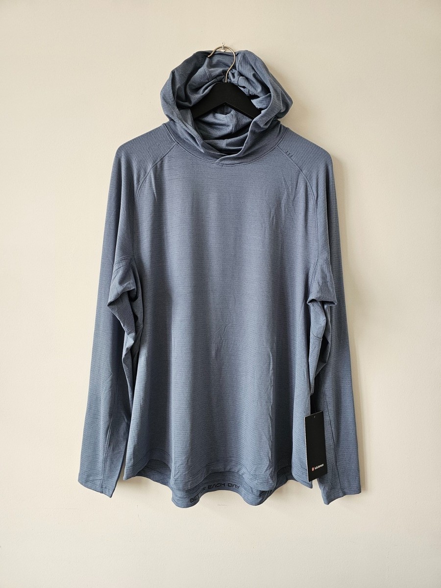 NWT LULULEMON STLB Steel Blue License To Train LS Pullover Hoodie