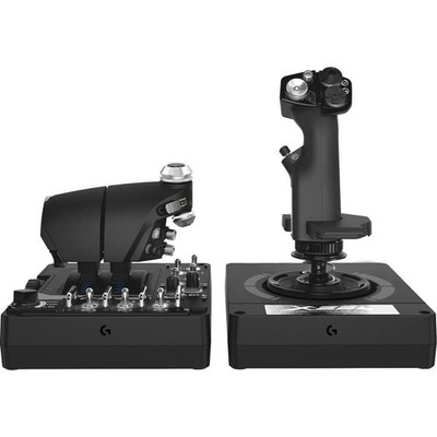 Logitech Pro Flight X56 Rhino H O T A S - Joystick - 31 Tasten