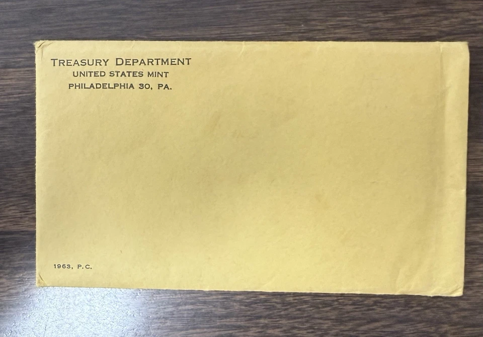 🔥1963-P U.S. Mint Proof Set UNC –OGP   Frosted Dime & Franklin Half Dollar - Image 3 of 3