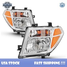 2x Headlight Head Light For Nissan Pathfinder Frontier 2005 2006 2007 2008