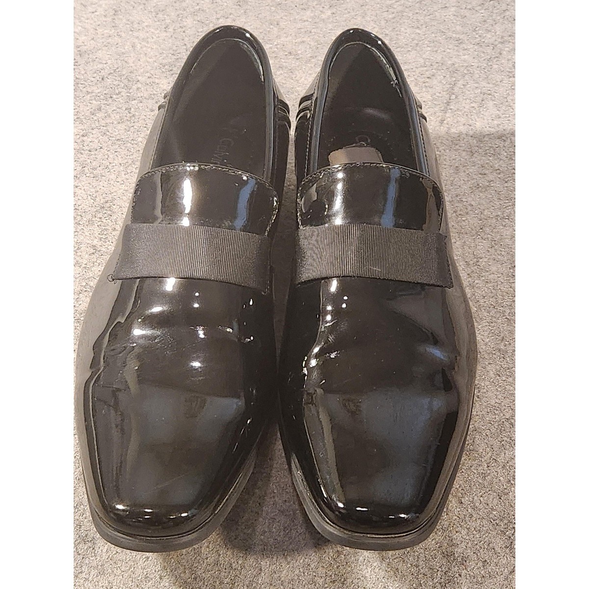 Calvin Klein Shoes Mens Size 10 Black Patent Leather Monk Strap Dress 34F1511 il_fullxfull.5752179082_d2cb.jpg main image 4