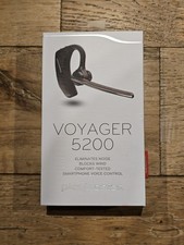 PLANTRONICS VOYAGER 5200 BLUETOOTH HEADSET NEW