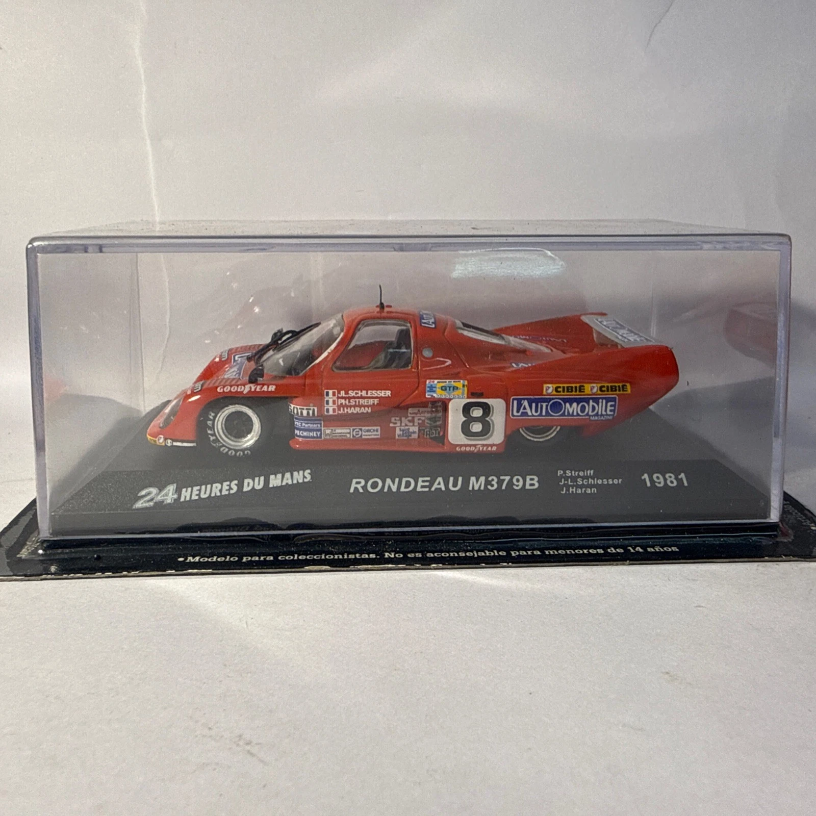 Voiture Miniature Formule 1 Rondeau M379B 24h Du Mans 1981