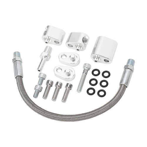 -Coolant Crossover Hose Kit Rugged Stable Anti Aging Throttle Body Bypass Hose - Picture 7 of 12