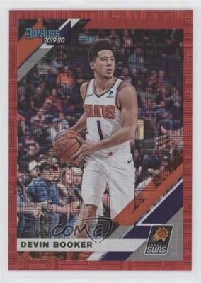 2019-20 Panini Donruss Red Infinite 16/99 Devin Booker #159 0cv3