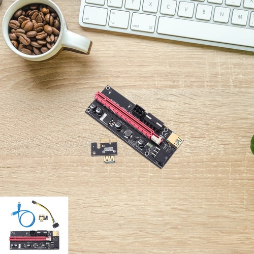 PCIE Adapter Card Semiconductor Cooling Chip Riser Cable Vertical Gpu Extension