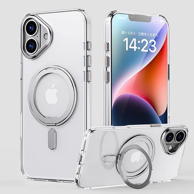 For iPhone 17 Air/Pro Max/ 360 Rotating Stand Phone Protection Cover