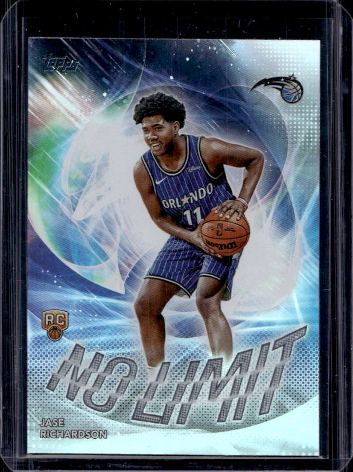2025-26 Topps Jase Richardson No Limit RC Rainbow Foil Rookie #NL-25 Magic
