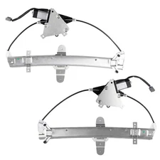Fits Lincoln Town Car 1998-2011 w/ Motor Pair Window Regulator Rear Left Right