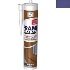 Versatile Brown Frame Sealant - Permanent & Fast Drying for Internal Use | 280ml