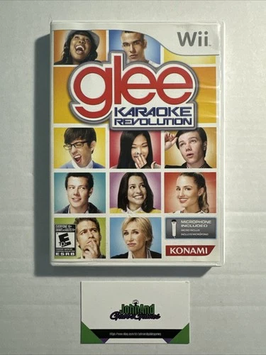 Karaoke Revolution: Glee (Nintendo Wii, 2011) - Complete