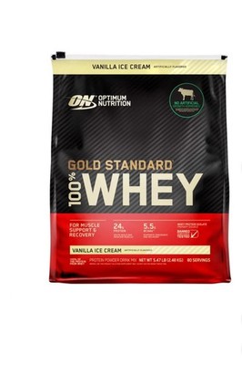 Best  % Whey Protein Gold Standard - Optimum Nutrition Vanilla Ice Cream 5.4 lb