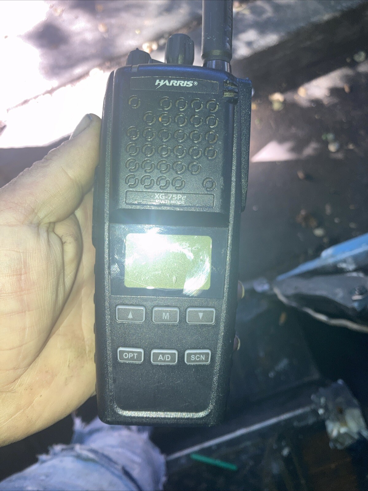 Harris XG-75P XG-75Pe Multi-Mode Radio EVXG-PB78ME w/ Mic