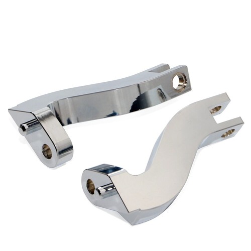 Driver Passenger Floorboards Footboards For Harley Touring 93-23 Road King Glide - Picture 12 of 24