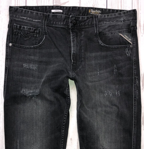 replay tapered jeans