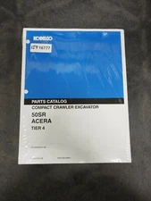 ONE  Kobelco 50SR Tier 4 Compact Crawler Excavator Factory Parts Catalog