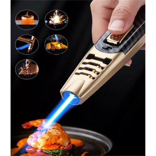 Antorcha Inflable Encendedor Encendedores de Puros Llama Ajustable Recargable - Imagen 13 de 28