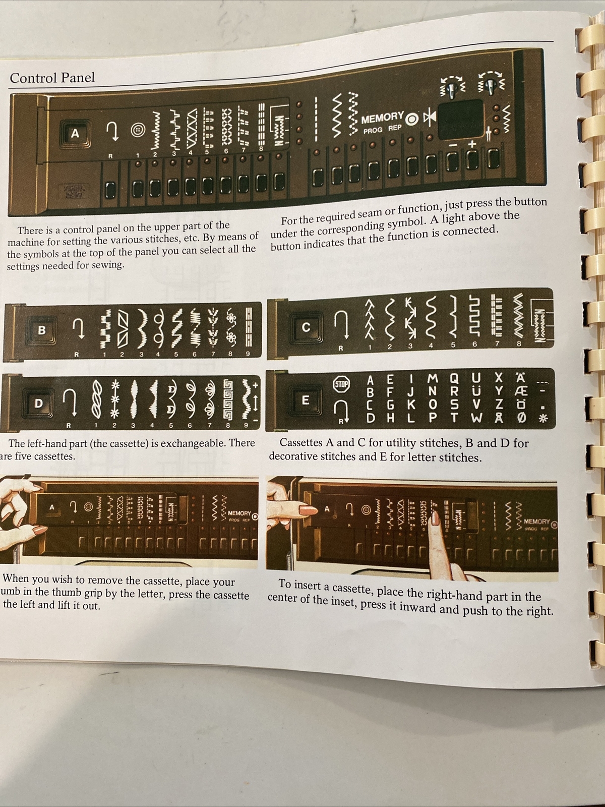 Vintage Viking Husqvarna Sewing Machine Model 6690 with Case & Manuals & More eBay