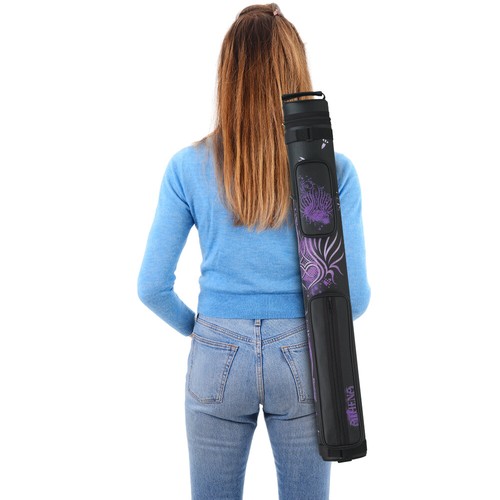 Athena ATHC02 Estuche con taco de piscina Bolso de billar Señales de billar - Imagen 5 de 7
