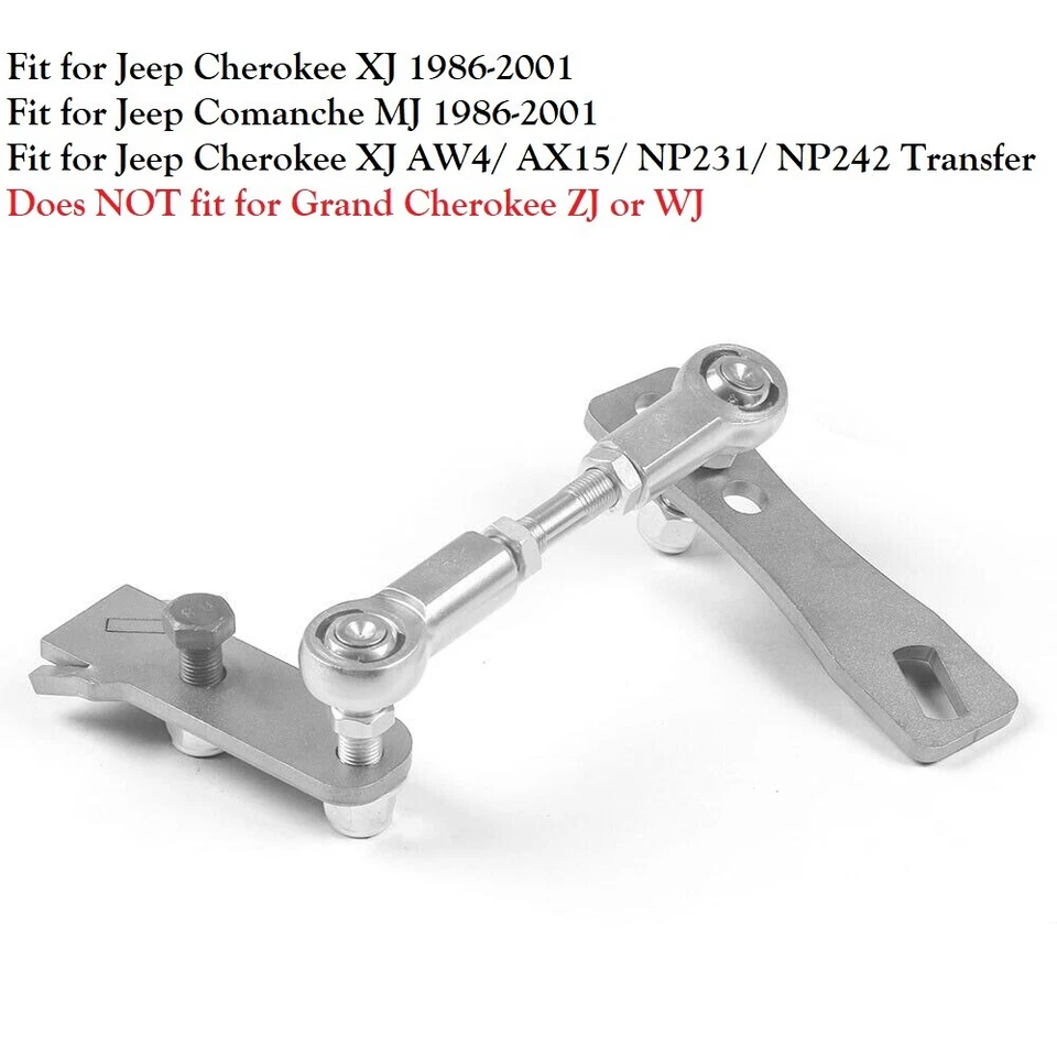 Tavaski-Transfer Case Linkage Kit Fit for Jeep Cherokee XJ MJ 1986-2001 NEW 2025 - Image 2 of 4
