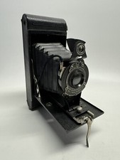 VINTAGE Kodak No 2A Folding Rainbow Hawk-Eye Model B camera 1931 to 1933