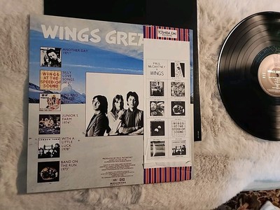 Wings Wings Greatest Vinyl 1ST 1978 EPS-81150 OG LP EX Japan