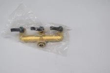 Brass Garden Hose Splitter, 3/4" 3 Way Tap Splitter,Hose Tap 3-way splitter