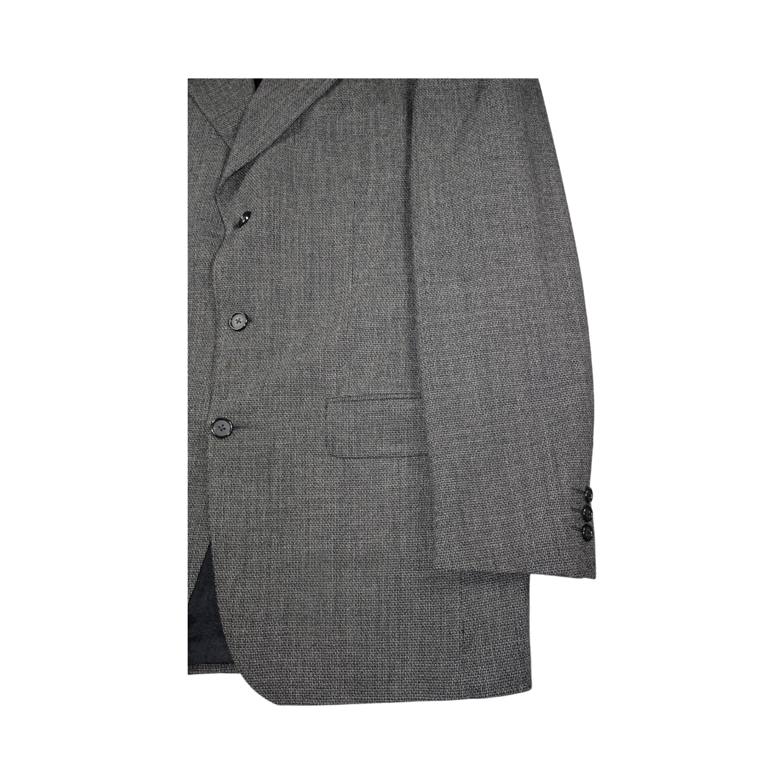 Giacca blazer antracite YVES SAINT LAURENT giacca tuta sportiva cappotto uomo taglia 40 R usata in ottime condizioni