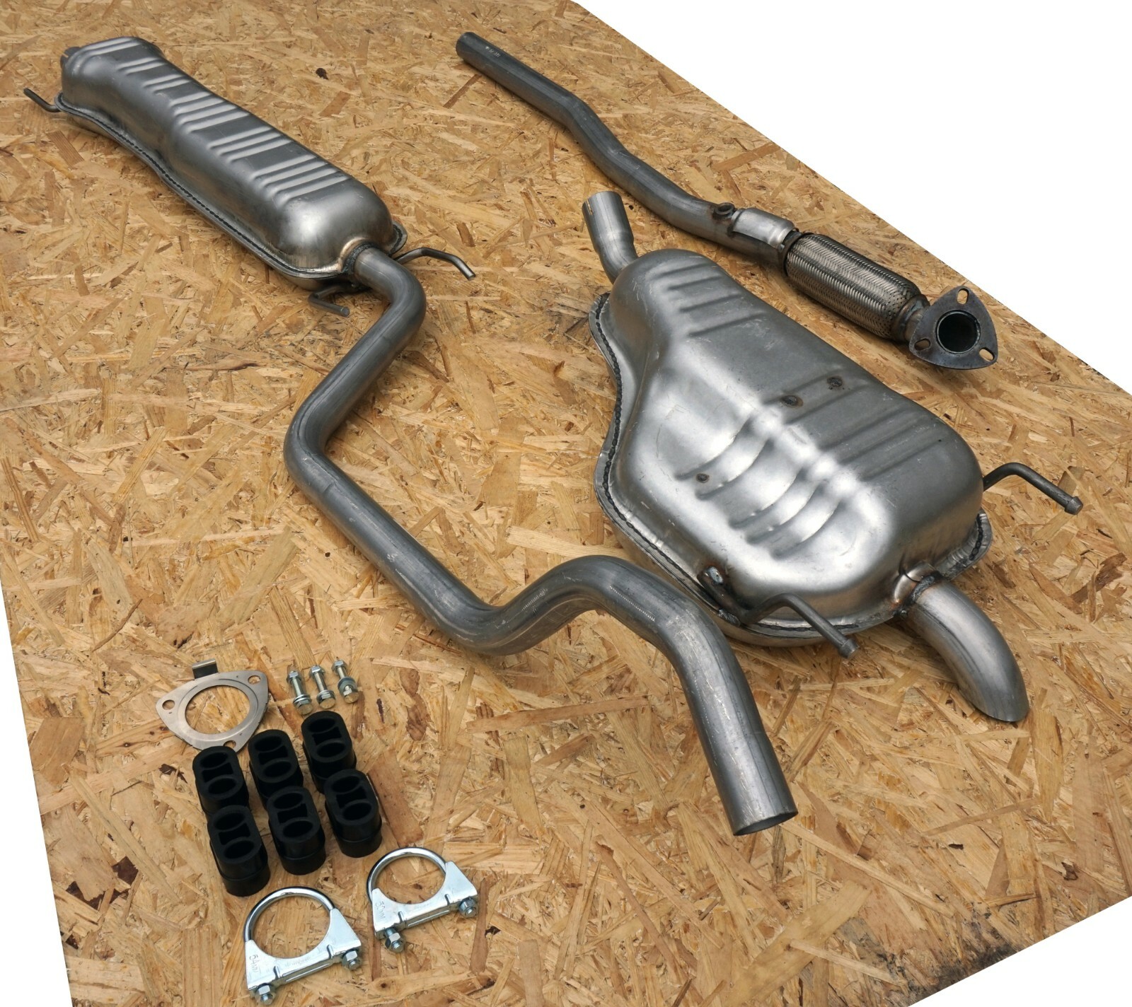 Ligne pot d'échappement pour OPEL ZAFIRA B 1.6 1.8 16V +Tuyau