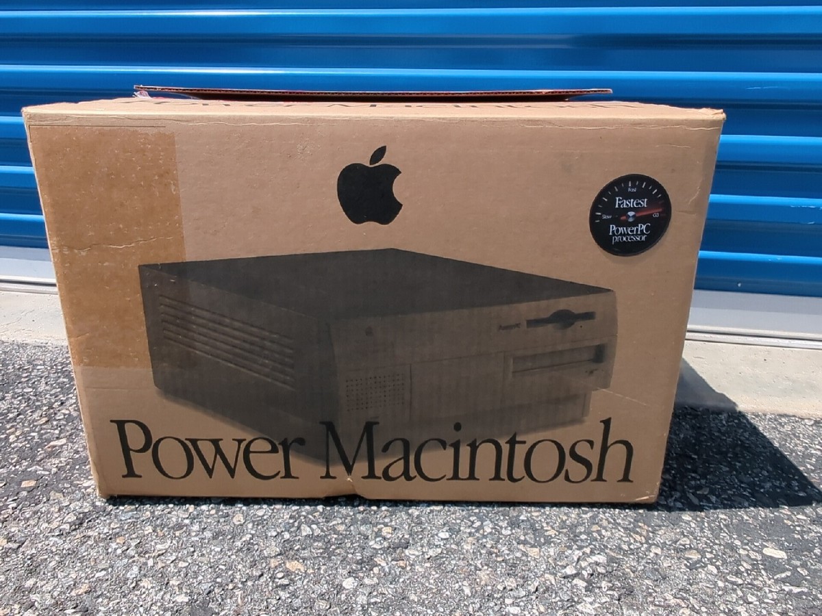 Apple PowerMacintosh G3 Original Box (box W/ Foam Inserts