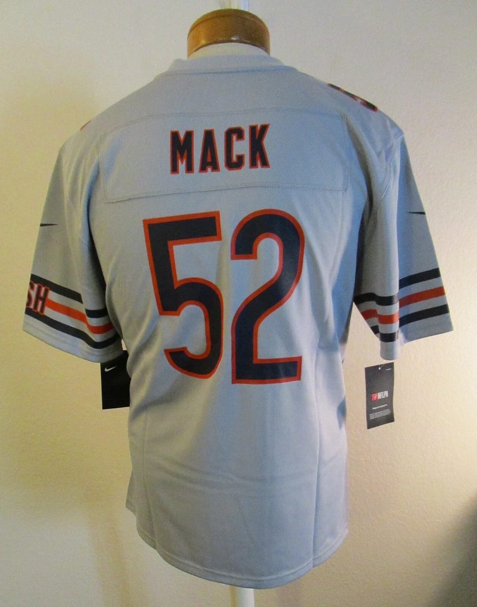 NWT Nike Khalil Mack Chicago Bears 52 Youth Inverted Legend