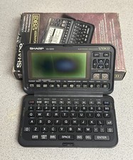 SHARP ZQ-6200 128KB ELECTRONIC ORGANIZER PERSONAL POCKET PC CALCULATOR PARTS